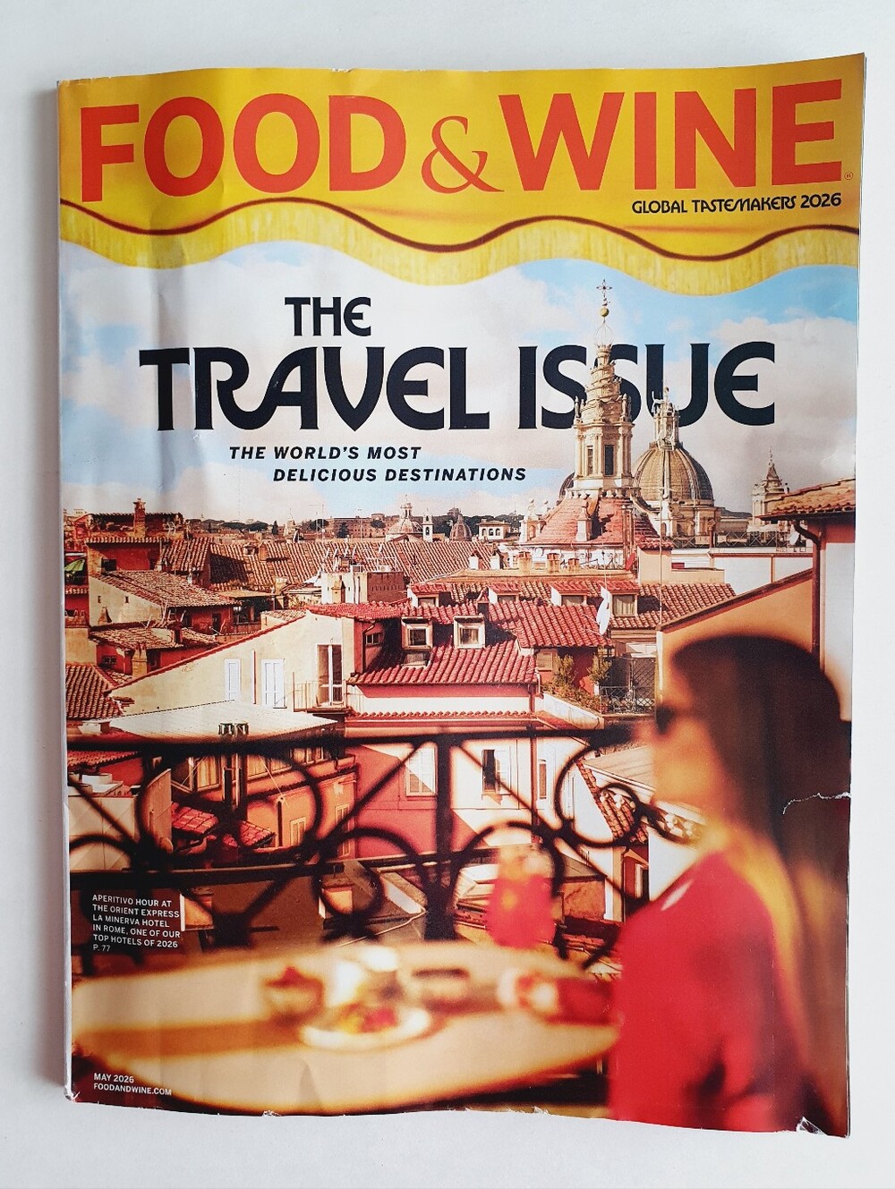Food & Wine Magazine May, 2026 - The Travel Issue